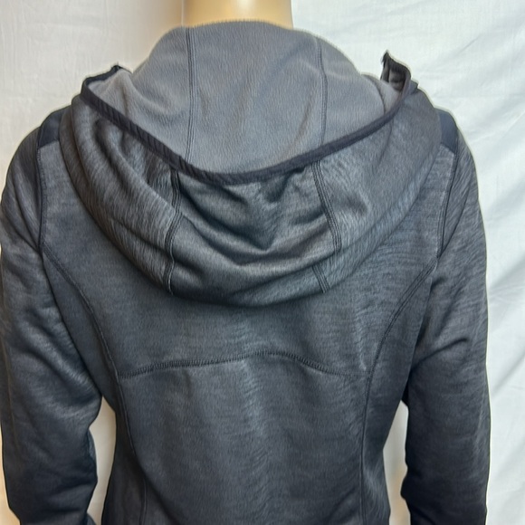 Columbia Women’s Hoodie Jacket. Size Small. Heathered Charcoal Gray. Zip Front. - Picture 2 of 13